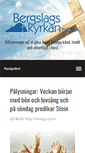 Mobile Screenshot of bergslagskyrkan.se